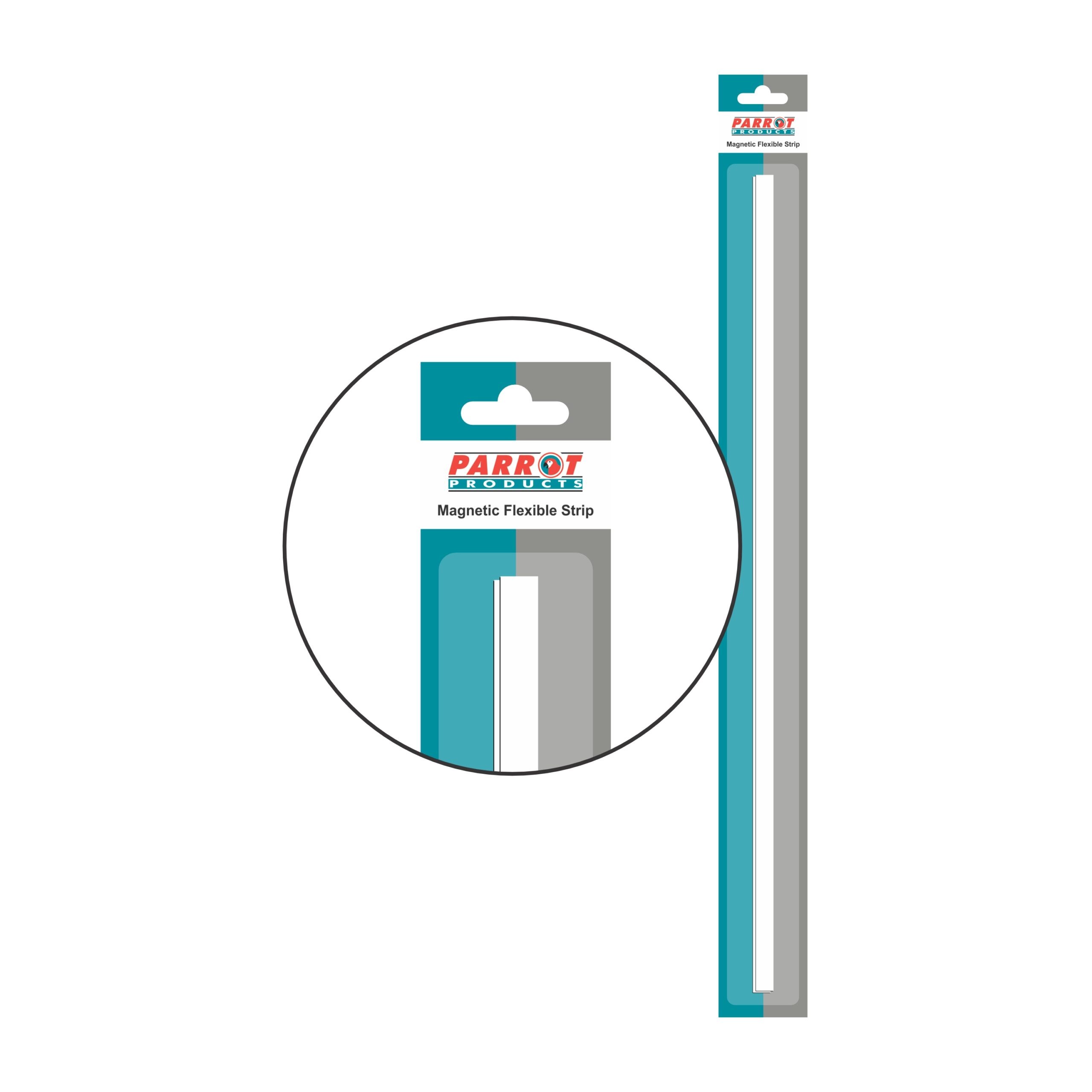 Magnetic Flexible Strip (1000*15mm, White)