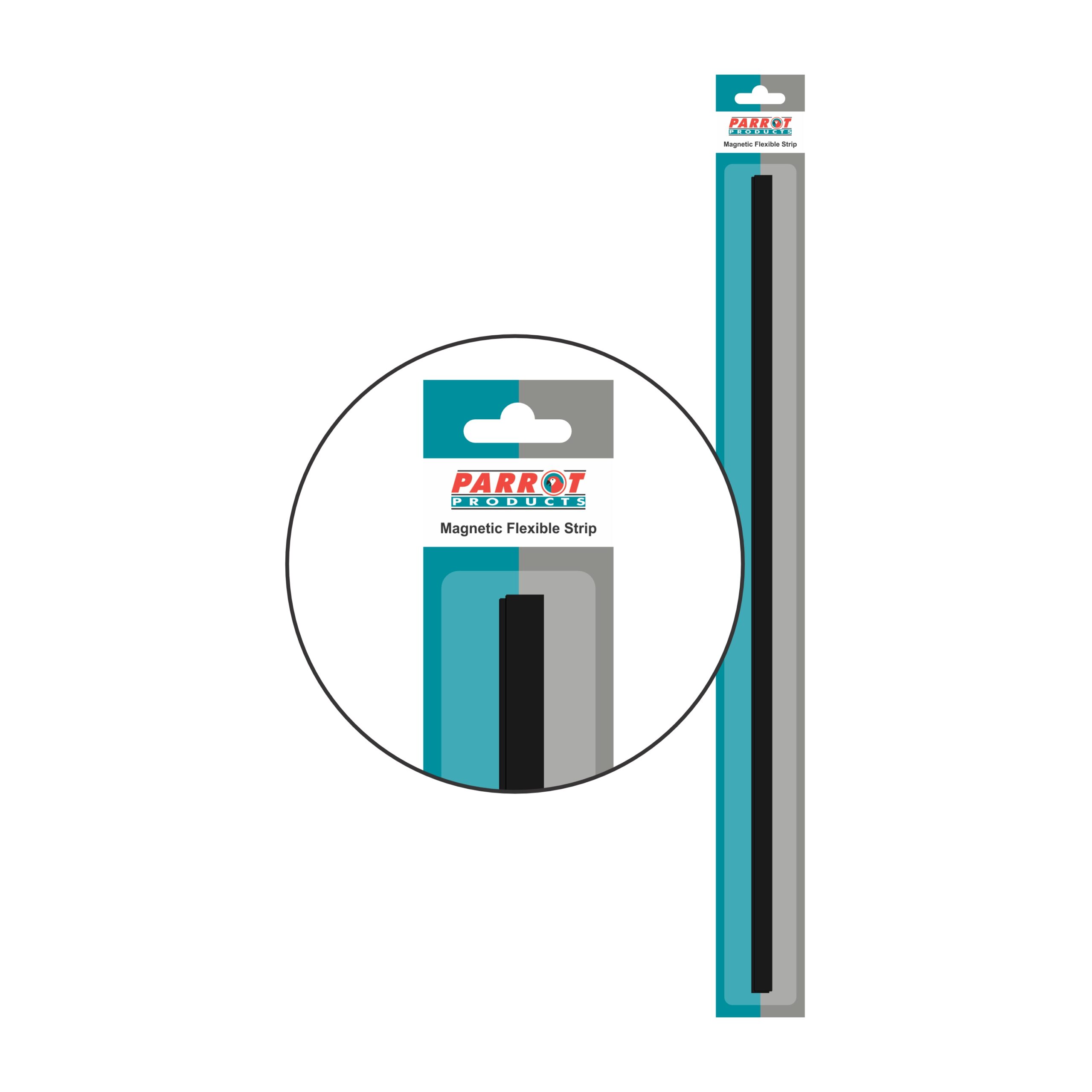 Magnetic Flexible Strip (1000*20mm, Black)