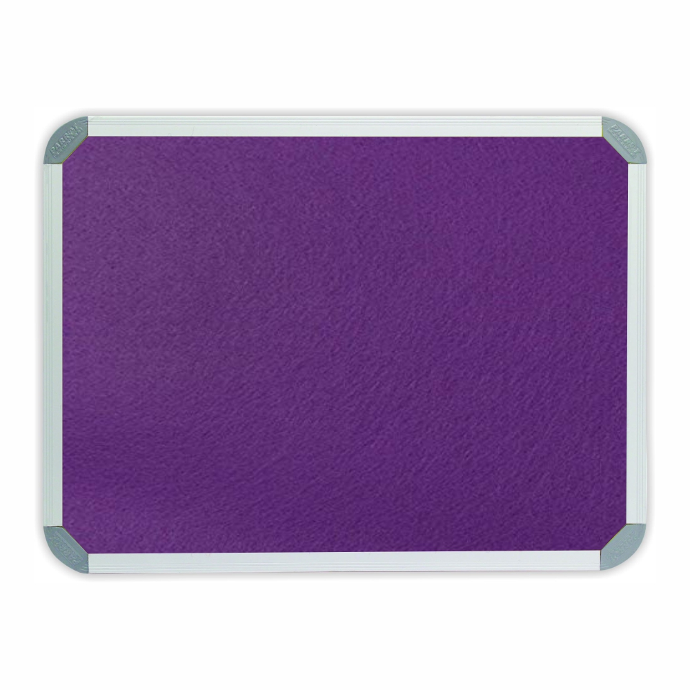 Info Board (Aluminium Frame, 900*600mm, Purple)