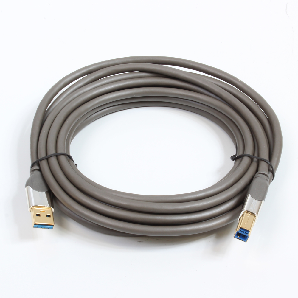 USB 3.0 A Male To Male B (5 Meters)