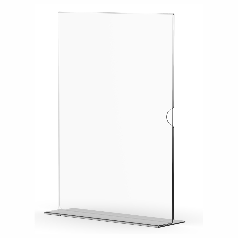 Menu Holder Acrylic Double Sided - A4 Portrait - Box 5