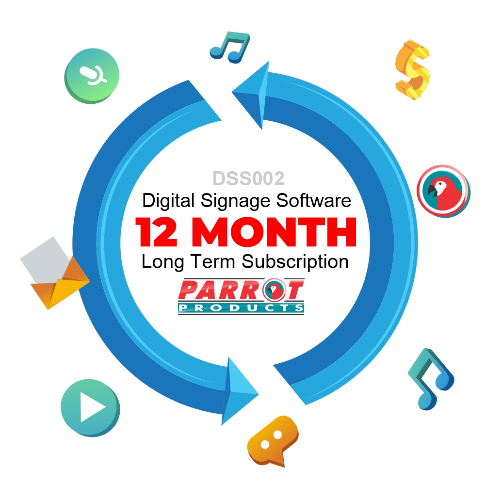 Software - Digital Signage Software Subscription One Year