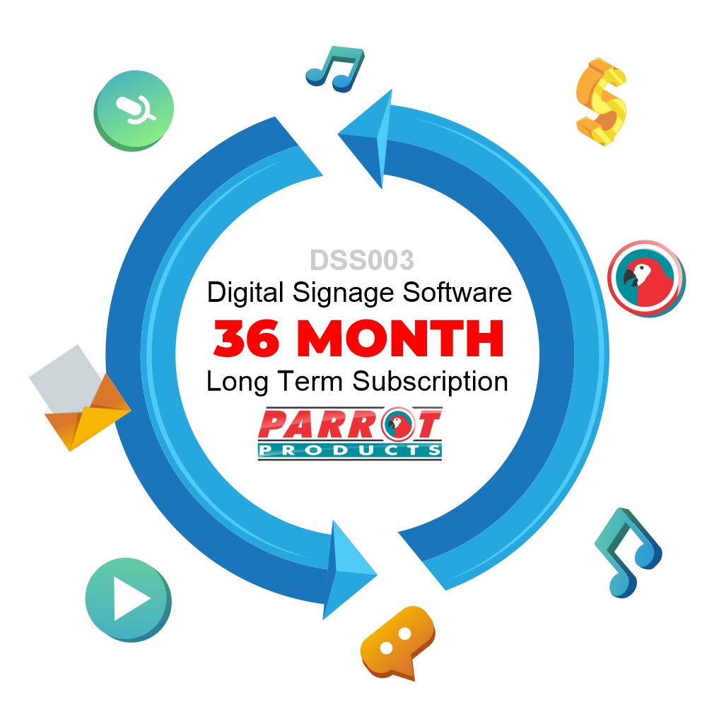 Software - Digital Signage Software Subscription Three year