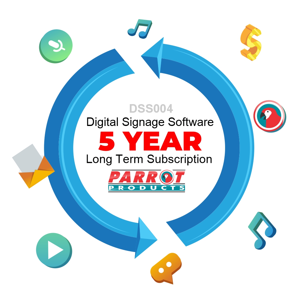 Digital Signage software Subscription Five year