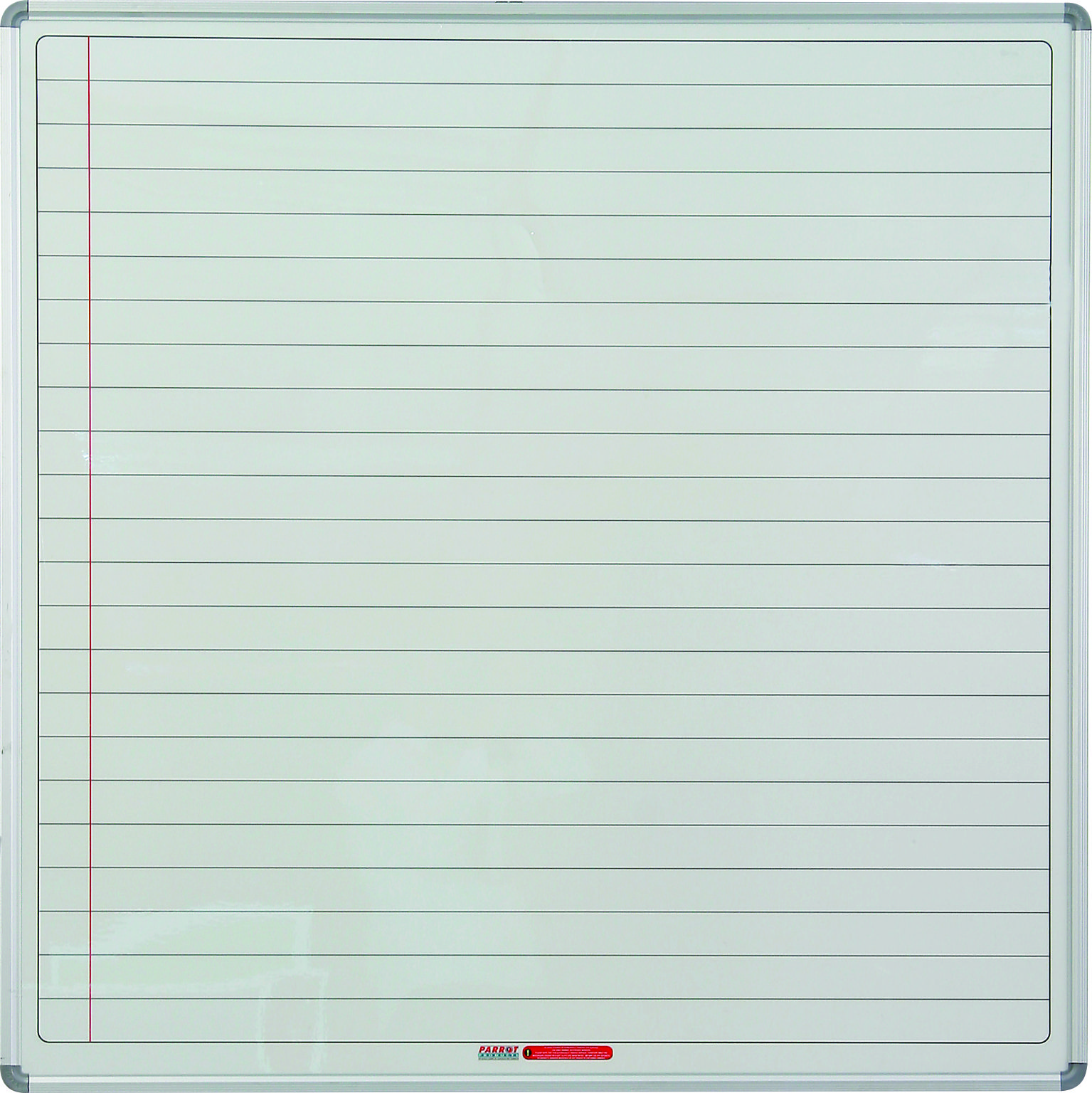Educational Board Magnetic Whiteboard (1220*1220, White Lines. Side Panel, Option A)