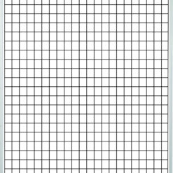 Educational Board Magnetic Whiteboard (1220*920, White Squares, Side Panel, Option A)