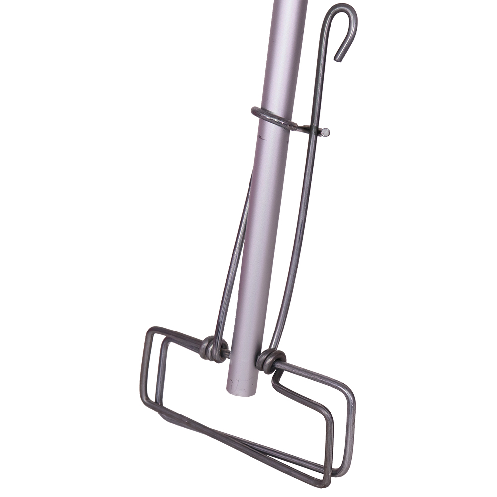 Janitorial Fan Mop Spring Clip + Aluminium Handle 22mm x 1.3m