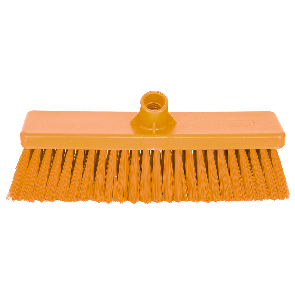 Hygiene broom head - Hard yellow 300mm
