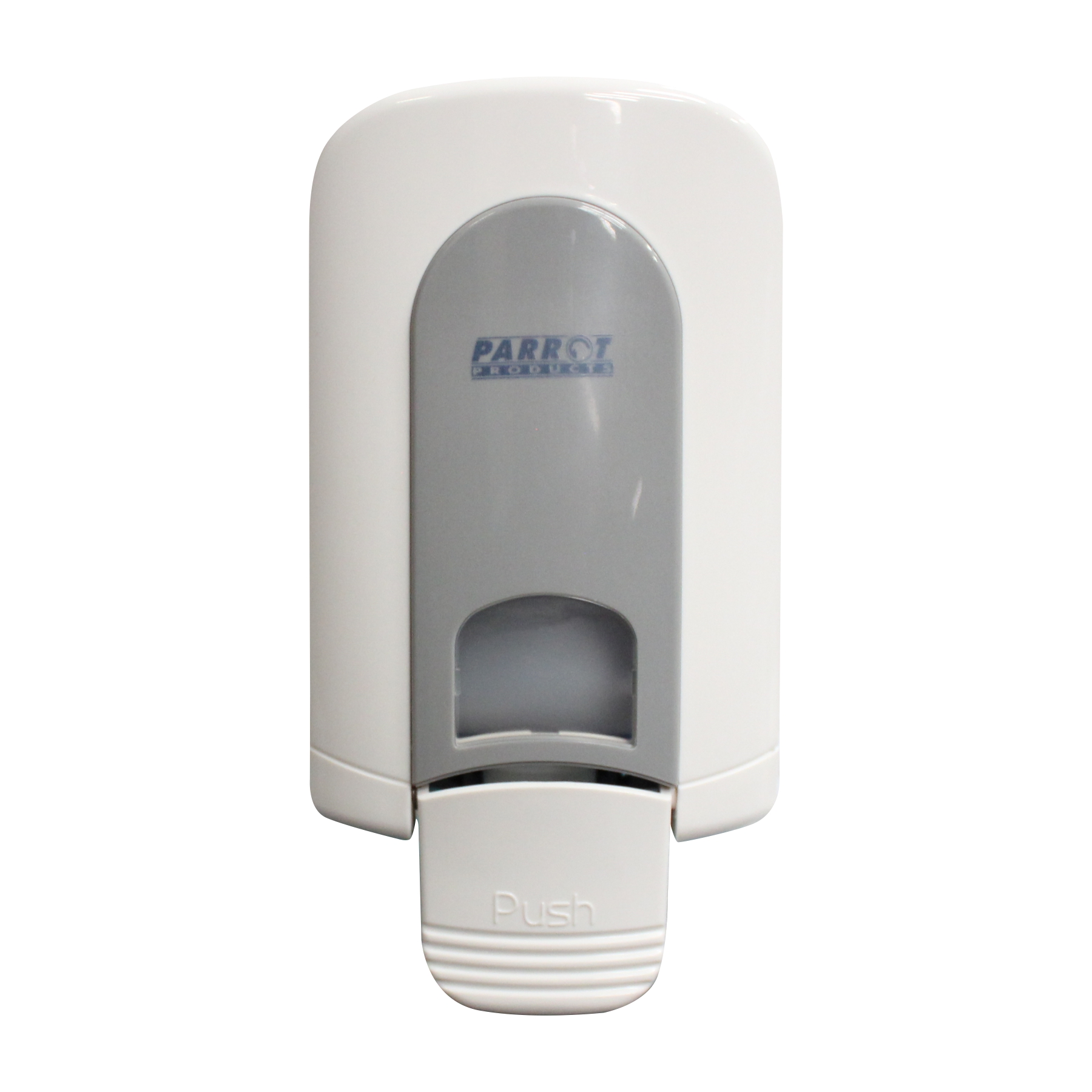 Janitorial Wall Mounted Soap Dispenser (Manual, 500ml, White/Grey - Spray Pump)