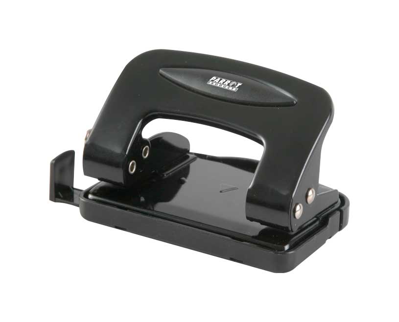 Steel Hole Punch (10 Sheets, Black)