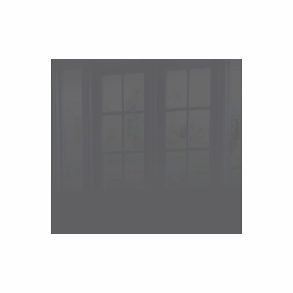 Decorative Glass Wall Tile (598 X 650 X 6mm) Met Gun Metal