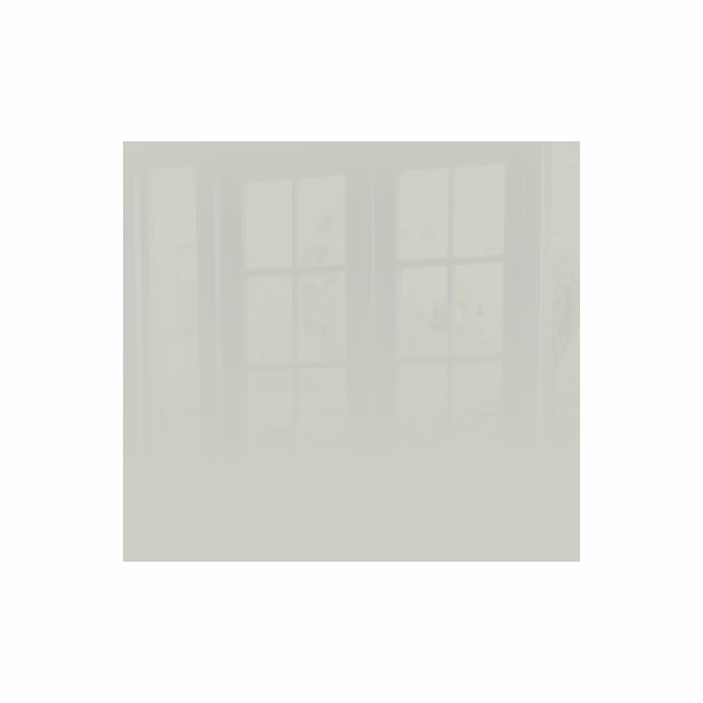 Decorative Glass Wall Tile (598 X 650 X 6mm) Papyrus White