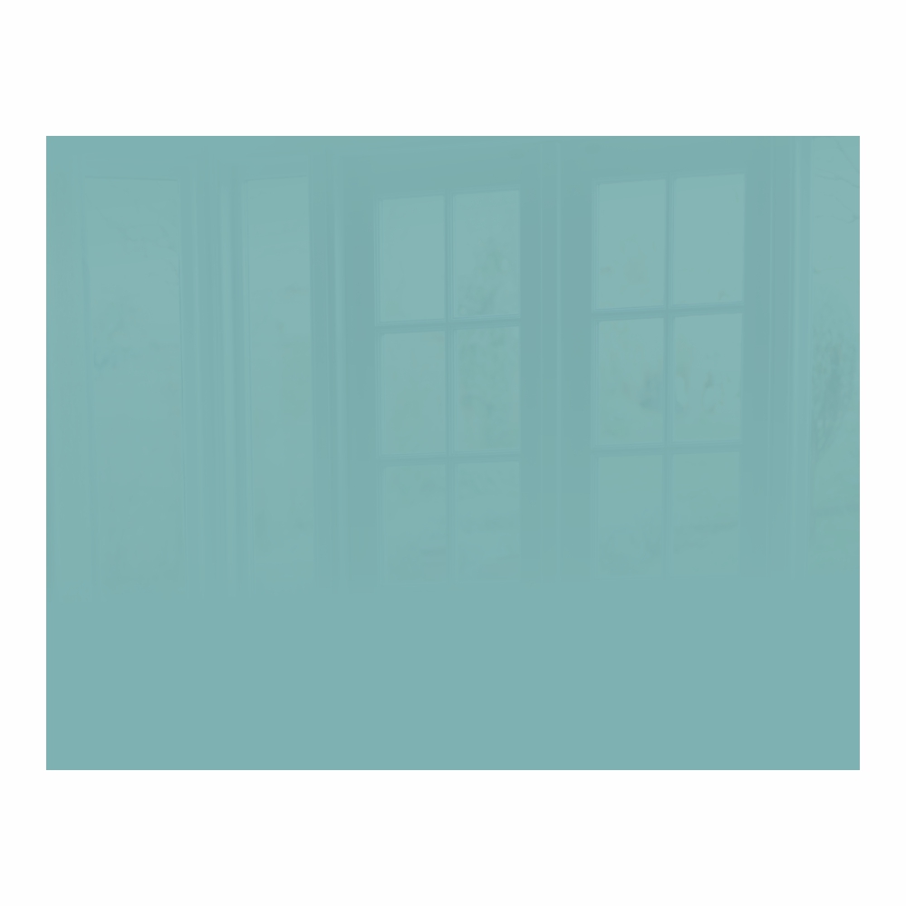 Pastel Turquoise Hob Splashback (898 X 700 X 6mm)