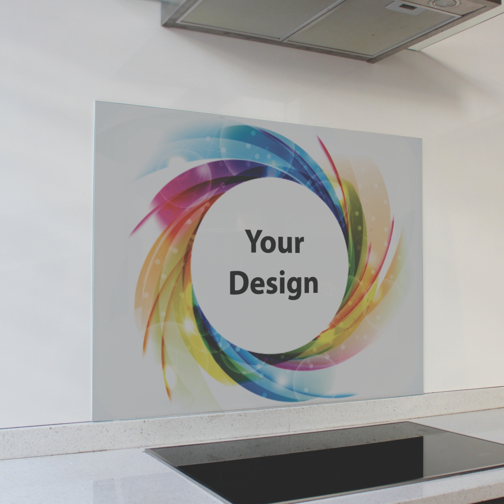 Decorative Glass Wall Tile (898 x 700 x 6mm) Customized Print