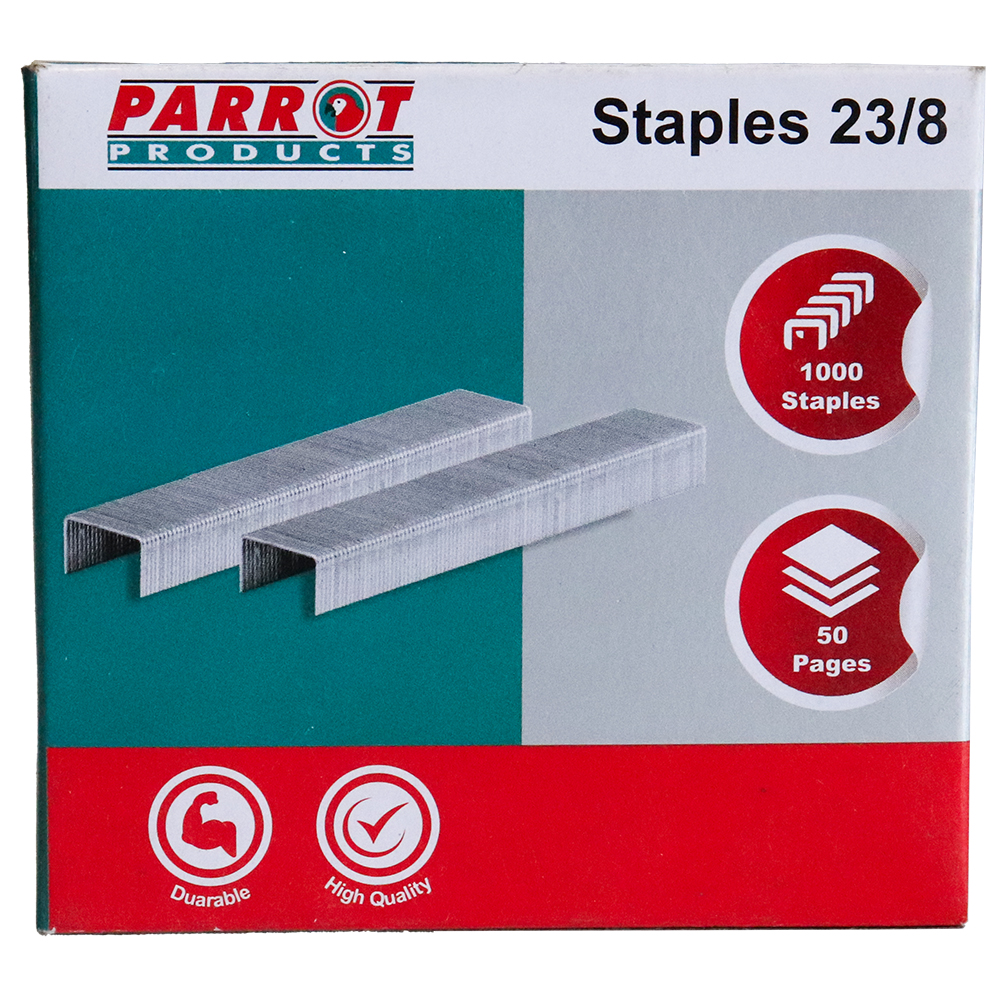 Staples (Staple Size: 23/8, Box of 1000, 50 Pages)